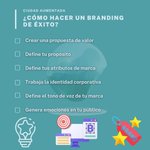 Image for the Tweet beginning: ¿Cómo hacer un branding de