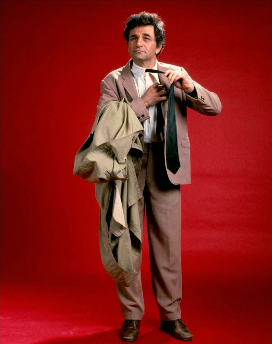 Brilliant investigator... Fashion icon... Sex symbol... Tonight we celebrate history's greatest TV detective: Lt. Columbo! Doors @ 6PM / Program starts @ 7PM