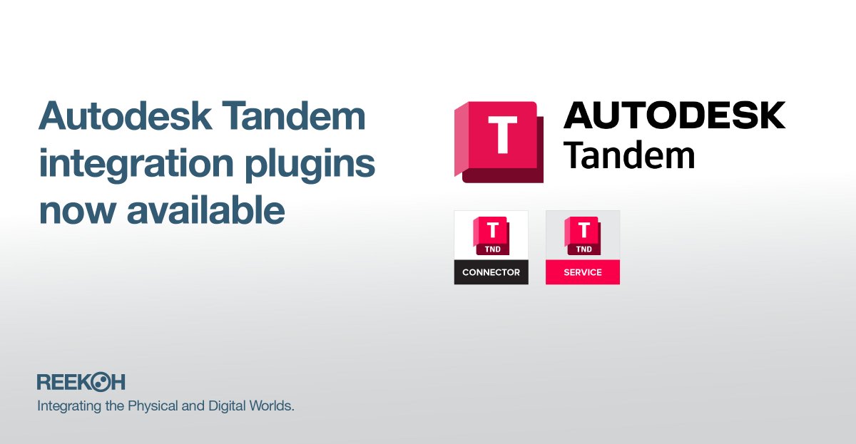 Our integration plugins for Autodesk Tandem (Digital Twins) are now available to all Reekoh users. Watch for more details about upcoming demos and webinars coming soon. loom.ly/i77q6iQ