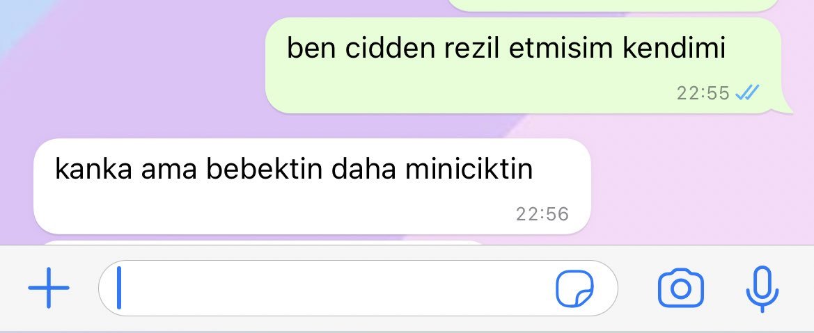 gecmisteki (2 ay onceki) iliskilerimde yaptigim hatalari anlattigimda en yakin arkadasim