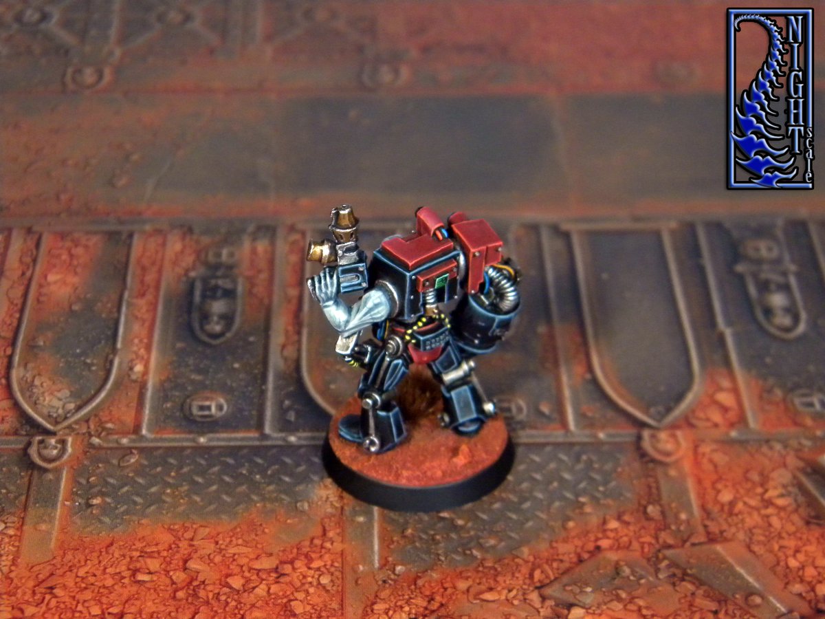 Nightscalestud1's tweet image. Servitor Bodyguard in the colors of Lucius Forge World.
#nightscalestudio
#AdeptusMechanicus  
#Servitor
#Luciusforgeworld
#warhammer
#warhammer40k
#Oldhammer
#miniaturepainting
#paintingminiatures
#paintingcomission
#WarhammerCommunity