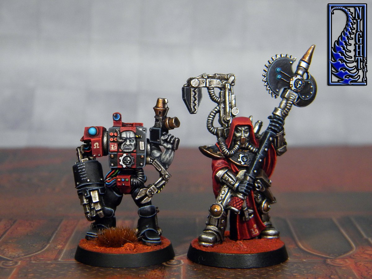 Nightscalestud1's tweet image. Servitor Bodyguard in the colors of Lucius Forge World.
#nightscalestudio
#AdeptusMechanicus  
#Servitor
#Luciusforgeworld
#warhammer
#warhammer40k
#Oldhammer
#miniaturepainting
#paintingminiatures
#paintingcomission
#WarhammerCommunity
