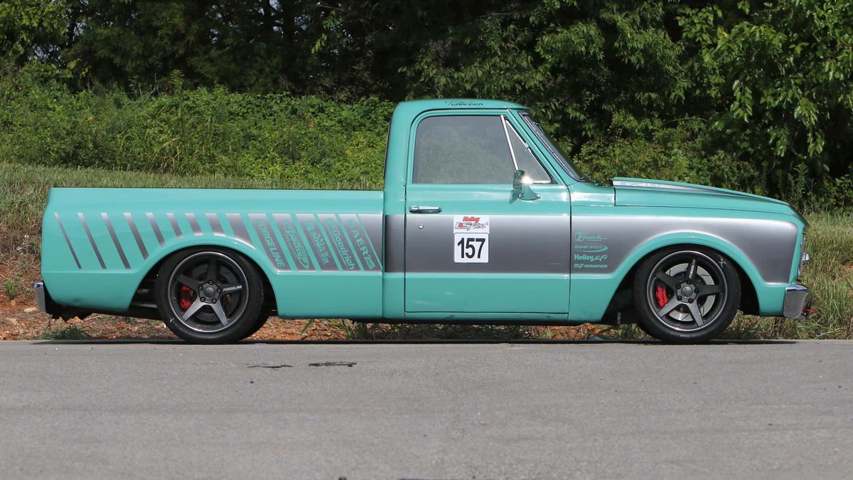 ForgelineWheels's tweet photo. #apexpredator. JB Granger’s #finchperformance #protouring #chevy #C10 on #forgeline #CF3C eats other trucks for breakfast! https://t.co/AbWUPeiaVF https://t.co/x4uvxbQRdk
