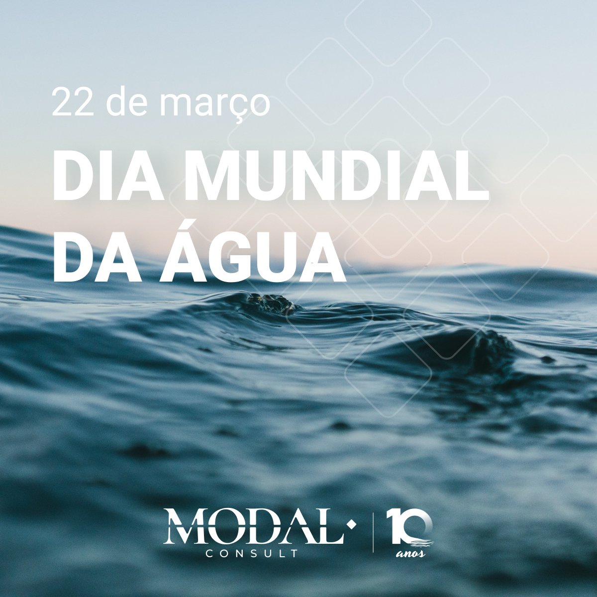 ModalConsult's tweet photo. O Dia Internacional da Água é uma oportunidade para lembrarmos da importância desse recurso vital para a vida em nosso planeta.

A água é fundamental para o transporte marítimo e para a economia global e a Modal Consult celebra este dia com todos os nossos parceiros deste setor. https://t.co/ZRKSAuZnWj