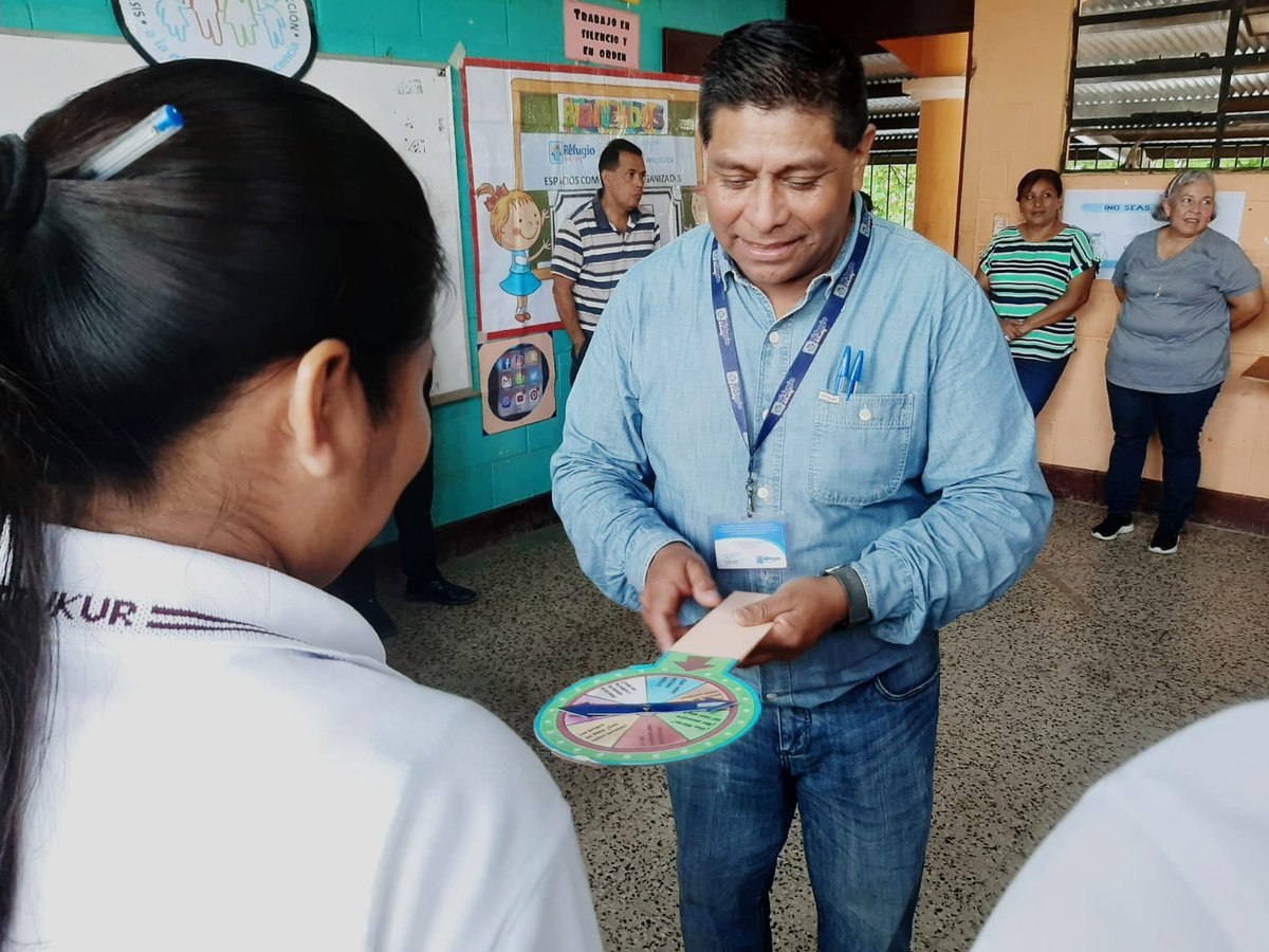 ⚠️🔴🔊💬📣📢 📄📃🔉🔔 #Taller con Espacios Comunitarios Organizados ECO, Cantón La Playa #SanMiguelTucurú #AltaVerapaz  'Niñez y Adolescencia en Tiempos de Tecnología'.

#NiñezYAdolescenciaProtegida