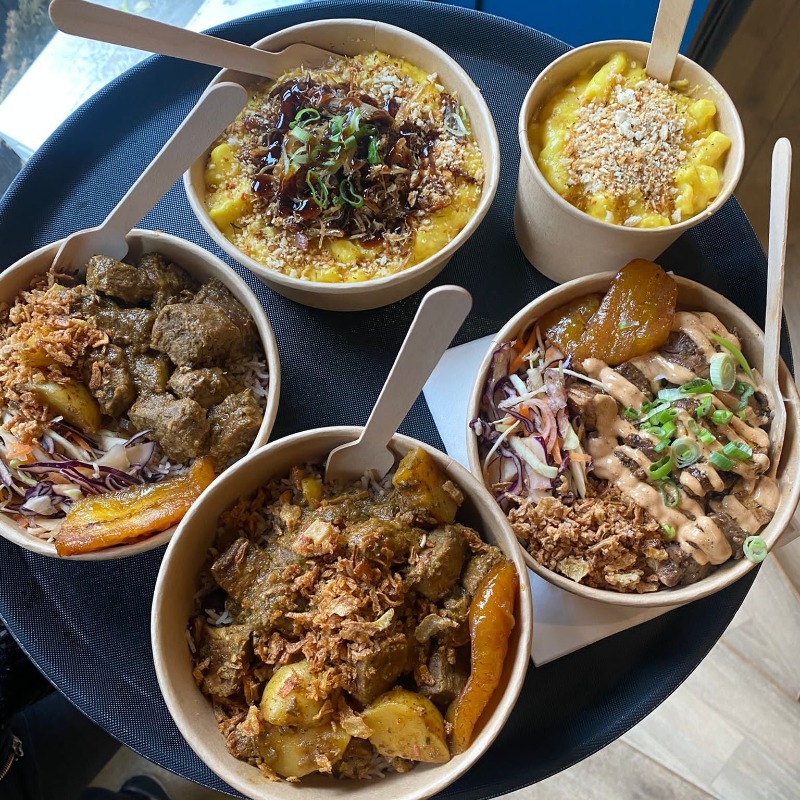 sloughtownfc's tweet photo. Need another reason to come to Saturday's match?

@FunkyElephantCo will be at Arbour Park, offering Caribbean Fusion street food! 😋

#OneSlough