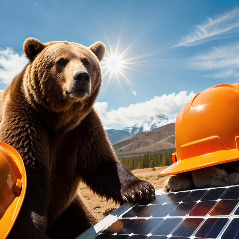 solarinstall's tweet photo. He bearly pays anything for his energy bill.

> Follow us for more daily #solarart #digitalart #uniqueconcepts #aiart
> Art generated using #stablediffusion

#ai #midjourney #midjourneyart #stablediffusion #chatgpt #solar #solarenergy #solarpower #solarpanels #renewableenergy https://t.co/RJGYRkYEgk