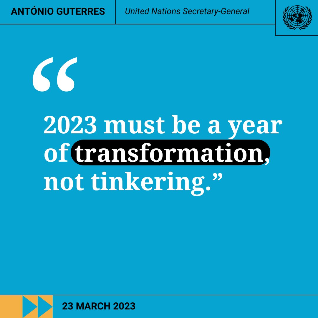 'It’s time to end the relentless — and senseless — war on nature, and deliver the sustainable future that our climate needs, and our children and grandchildren deserve.”

– @antonioguterres on Thursday’s #WorldMetDay. public.wmo.int/en/resources/w…