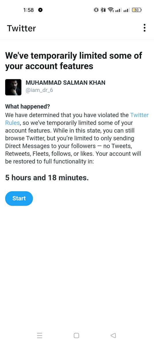 Yahya518Mushtaq's tweet photo. My partner @iam_dr_6 got banned bcz he abused me here
Twitter said it's Ramadan bro why r u using such language and they banned that poor soul for 12 hours.
Don't worry Dr Six,we are with you.
#JusticeforKhan #justicefor6
#spaylater https://t.co/hwd3K2gUit
