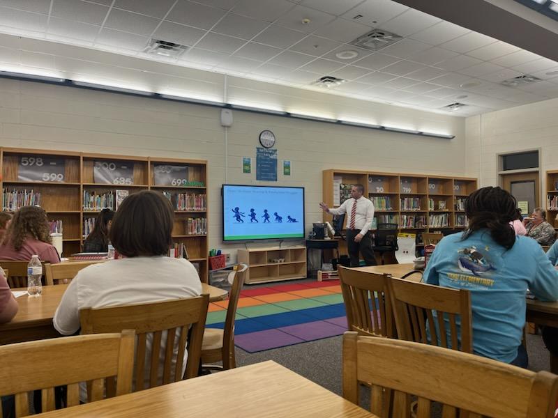 JohnRos68769558's tweet photo. I had a wonderful afternoon with the dedicated faculty of Byrd Elementary. Together, we spoke of and engaged in dot images, rekenreks, open strategy sharing, problem strings, "Let's Represent It!" and WODB - all for the benefit of our littles.
#CSTatwork #mathtalkmagic #MTBoS https://t.co/rCXf2AOXIl