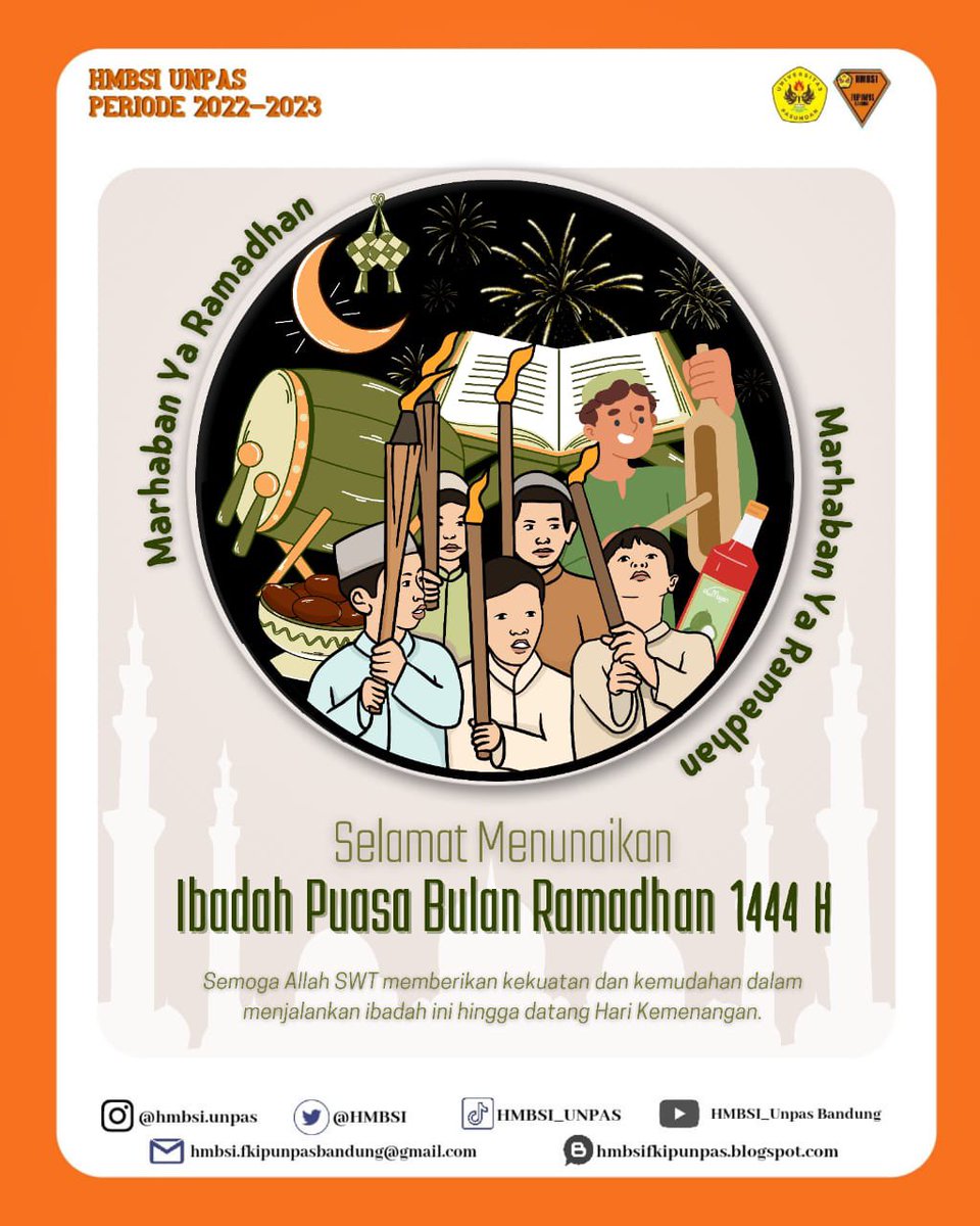 TIBA-TIBA RAMADHAN!!

Alhamdulilah kita masih dipertemukan dengan bulan paling istimewa dalam Islam. Bulan yang penuh akan Rahmat dan Maghfirah, kalo kata Opick ; "bulan ampunan bulan yang berkah, bulan terbebas api neraka"🎶

Marhaban Ya Ramadhan