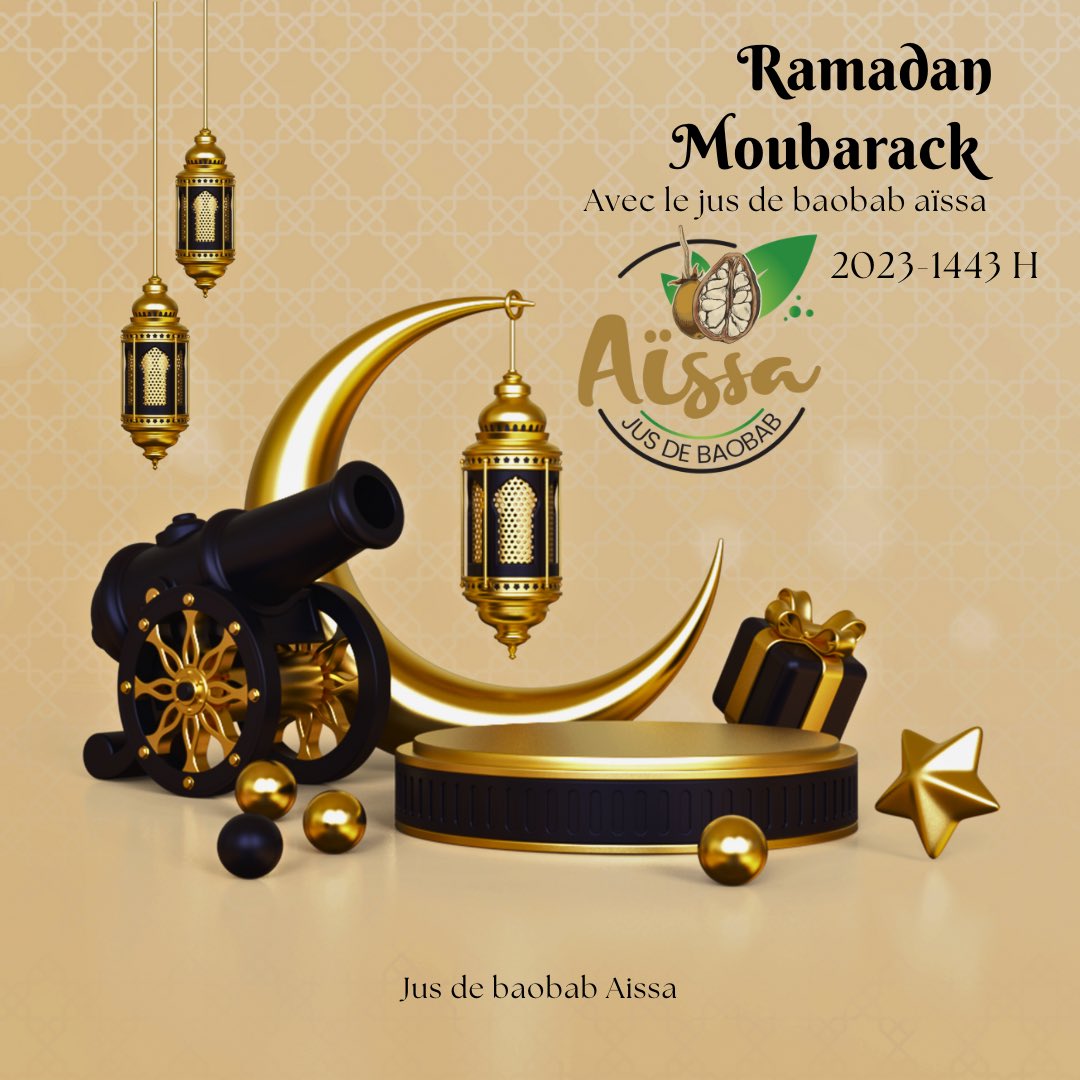 Ramadan Moubarack avec le Jus de Baobab Aïssa
