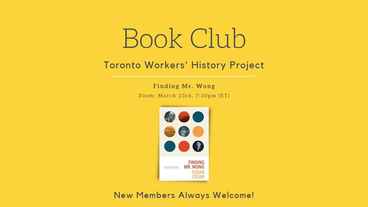 Toronto Workers' History Project tweet media