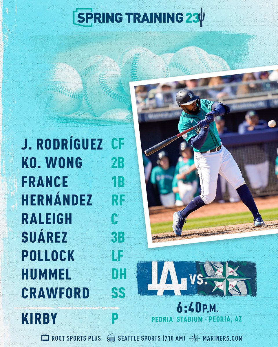 Seattle Mariners on Twitter ".gkirb98 gets the nod tonight on