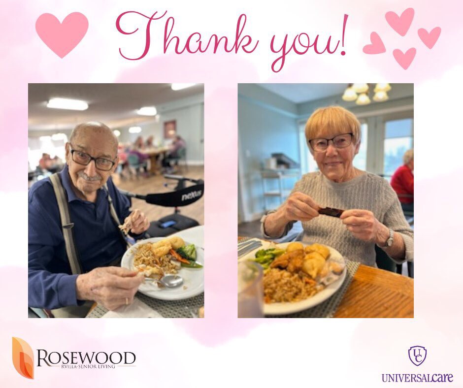 The Residents at Rosewood RVilla want to send a huge Thank you to The Co-operators,  Jennifer Cook &amp; Associates. We enjoyed a wonderful Chinese Meal  today picked up from The Knotty Pine Restaurant in Kincardine.
#Co-operatorsJennifercook&amp;associates #RosewoodRVilla #universalCare