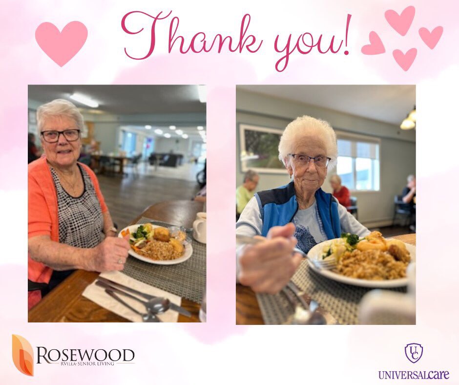 RosewoodRVilla's tweet photo. The Residents at Rosewood RVilla want to send a huge Thank you to The Co-operators,  Jennifer Cook &amp; Associates. We enjoyed a wonderful Chinese Meal  today picked up from The Knotty Pine Restaurant in Kincardine.
#Co-operatorsJennifercook&amp;associates #RosewoodRVilla #universalCare https://t.co/xpoD8ASPTp