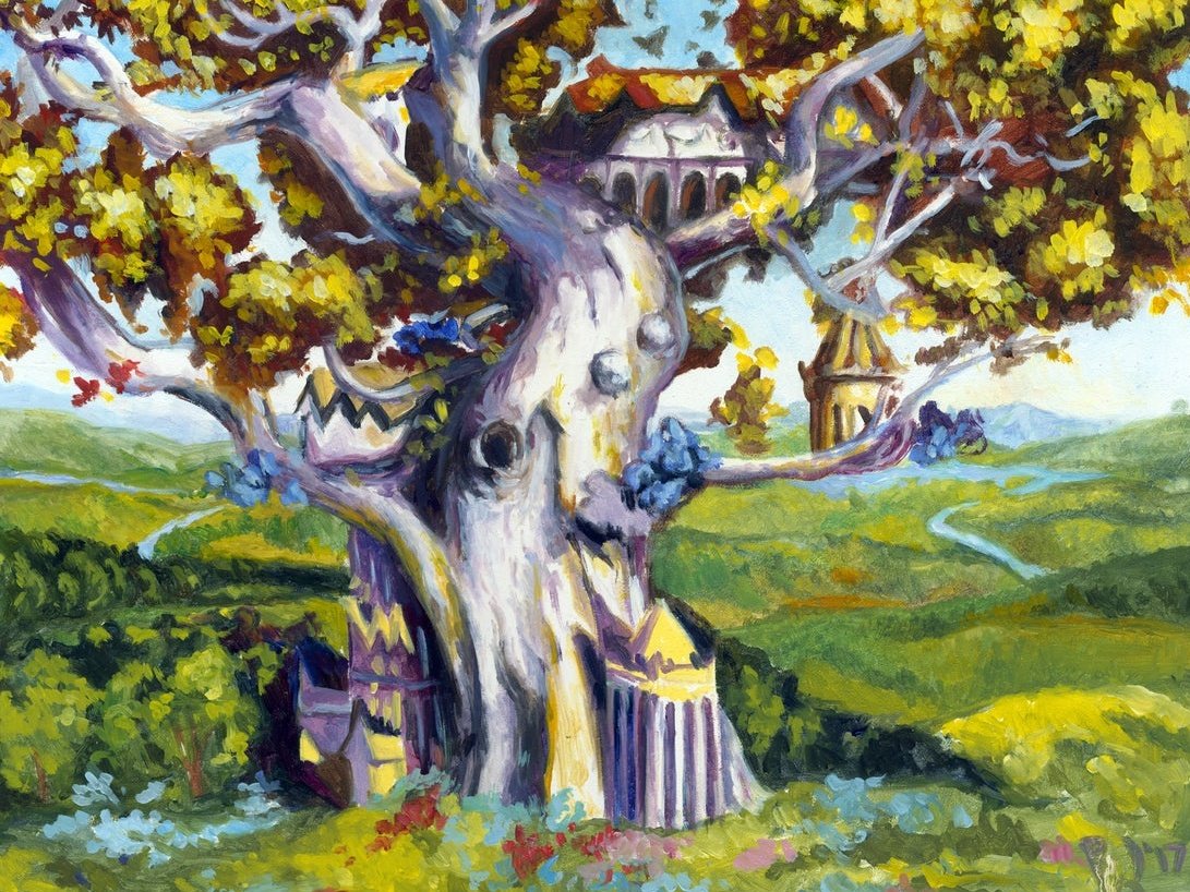 TheArtistMutt's tweet photo. My repaint of my Magic Card Pendelhaven. At the time, I thought the original lost.
#mtg #tcg #MagicTheGathering #mtglegends #mtglegacy #MTG #Magicthegatheringcollectors #pendelhaven #commander https://t.co/WE6Cm5aiM2