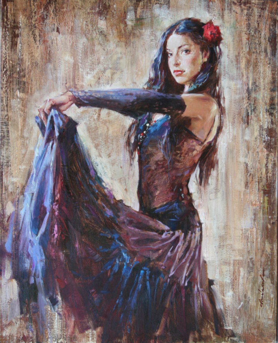 Marian98493084's tweet photo. Andrew Atroshenko
#oilpainting #Russian #painter #art #romantic #impressionist #artist #dancingwoman #art https://t.co/pSvuBxm38q