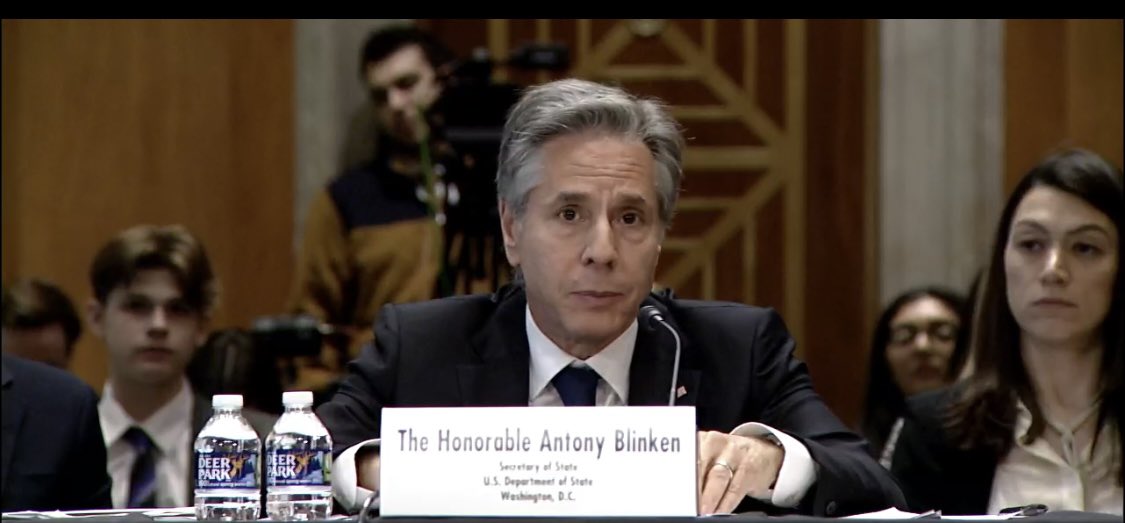 Zemenides's tweet image. Once again, @SenatorMenendez is on 🔥 🔥 🔥.

He asks @SecBlinken: “What do you call a country that [and lists long bill of indictment that makes 🇹🇷 the #WorstAllyEver]?”

Secretary Blinken: “A challenging ally”

Senator Menendez: “I call that country Turkey”