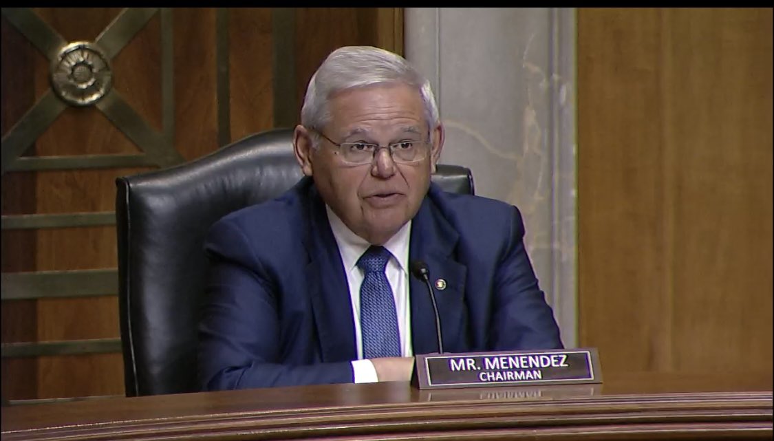Zemenides's tweet image. Once again, @SenatorMenendez is on 🔥 🔥 🔥.

He asks @SecBlinken: “What do you call a country that [and lists long bill of indictment that makes 🇹🇷 the #WorstAllyEver]?”

Secretary Blinken: “A challenging ally”

Senator Menendez: “I call that country Turkey”