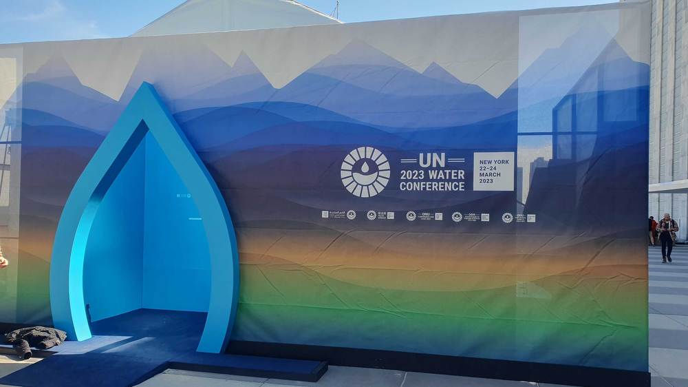 #UN SG <a href="/AntonioGuterres/">António Guterres</a> kicks off the #UNWaterConference Conference on <a href="/WorldWaterDay/">Laura Iriarte</a>! We are at the <a href="/UN/">United Nations</a> to support the critical importance of #EnvironmentalJustice, #CleanWater, and a #HealthyOcean, and to further the #PlasticsTreaty because #PlasticPollution affects them all.