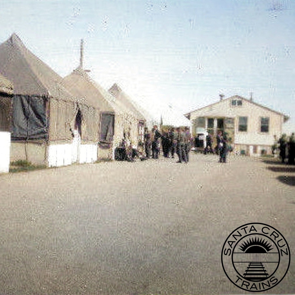 SantaCruzTrains's tweet photo. Camp McQuaide near Manresa Beach, 1942. Courtesy @worthpoint #worthpoint Colorized using @MyHeritage_official #myheritage @deoldify #deoldify #santacruztrains #californiahistory #santacruzcounty #watsonvilleca #ellicottca #pajarovalley #usarmy @usarmy #worldwarii https://t.co/8VuJIq10Sy
