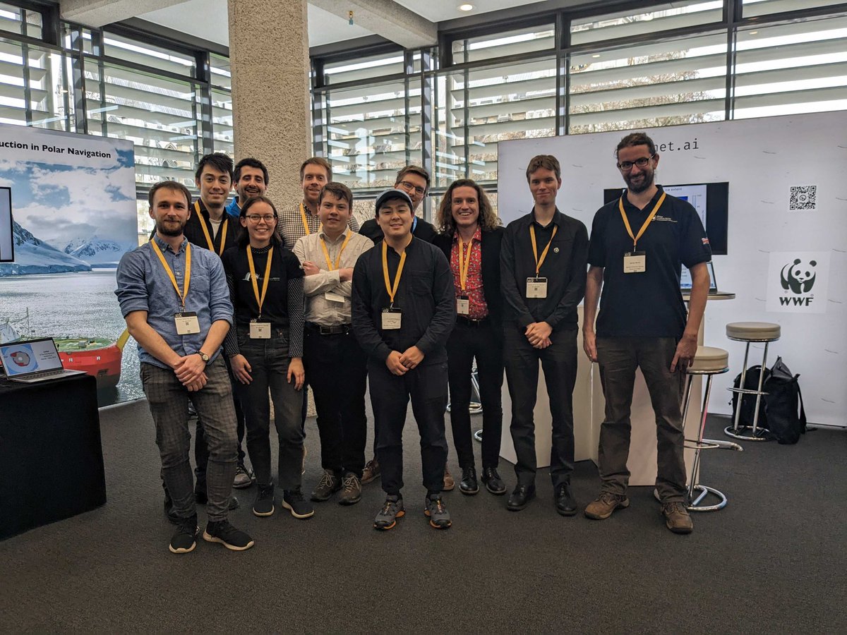 ampersandmcd's tweet photo. Sea ice and AI, oh my! 🌊🧊

Honoured to be a part of such an incredible team at such an incredible event! 💻🇬🇧

#AIUK https://t.co/nAFBmYgGai