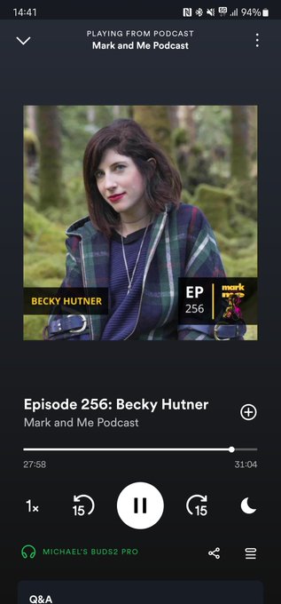 mikeycubed's tweet photo. 3 brilliant and varied episodes of
@markandmepod
with 3 amazing guests in #BeckyHutner #AlexMelton and #EricButler
Where else can you get quality #interviews like this all in one place?! So go and give Mark some well deserved support.
https://t.co/8kwVBXxRDk
#MarkandMe https://t.co/Z6KpISyejT