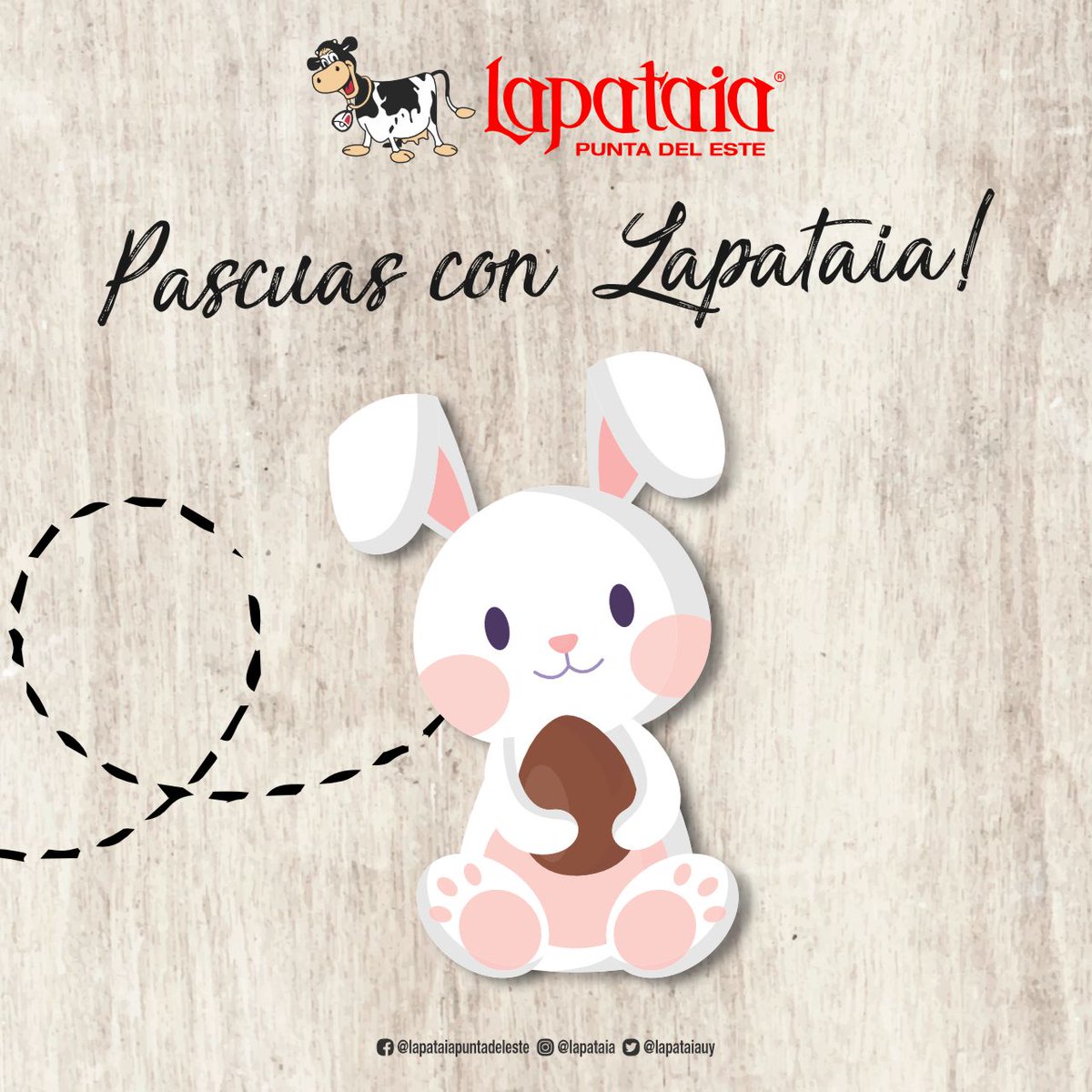 LAPATAIAUY's tweet photo. 😁 Preparados para estas pascuas? que no se te olvide lo dulce!

Estas pascuas llenalas de dulce con Lapataia!🐮

👉Contanos, que relleno debería llevar tu huevo de pascuas ideal? Te leemos👀

#lapataiapuntadeleste #dulcedeleche #pascuasconlapataia #pascuasmasdulces https://t.co/suRjD3zpru
