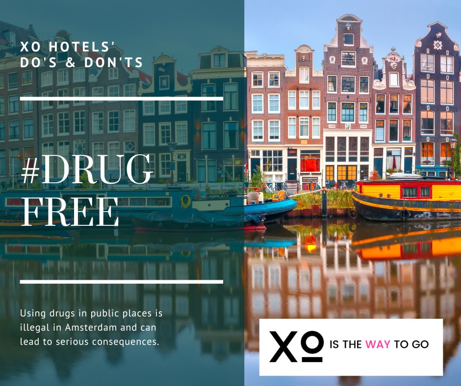 xo_hotels's tweet photo. Drugs may be decriminalized in Amsterdam, but it's important to remember that using them is still illegal. Keep yourself and others safe by respecting the laws and regulations in place. Let's work together to promote health and safety in our city.
#drugfree #Amsterdam https://t.co/80rfuezBUO