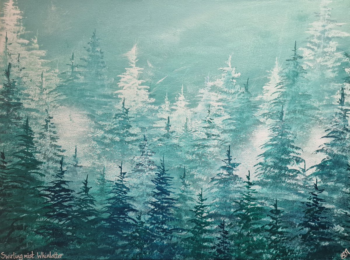sammartinart's tweet photo. I was supposed to be painting spring but for some reason I ended up in the forest again 🌲🌲🌲 Who knows what goes on inside my brain 🙃
https://t.co/h6GMgC9oo3
#Grizedale #whinlatter #forest #paintings #art #mistytrees #lakedistrict #cumbria https://t.co/qeb3zIgLVs