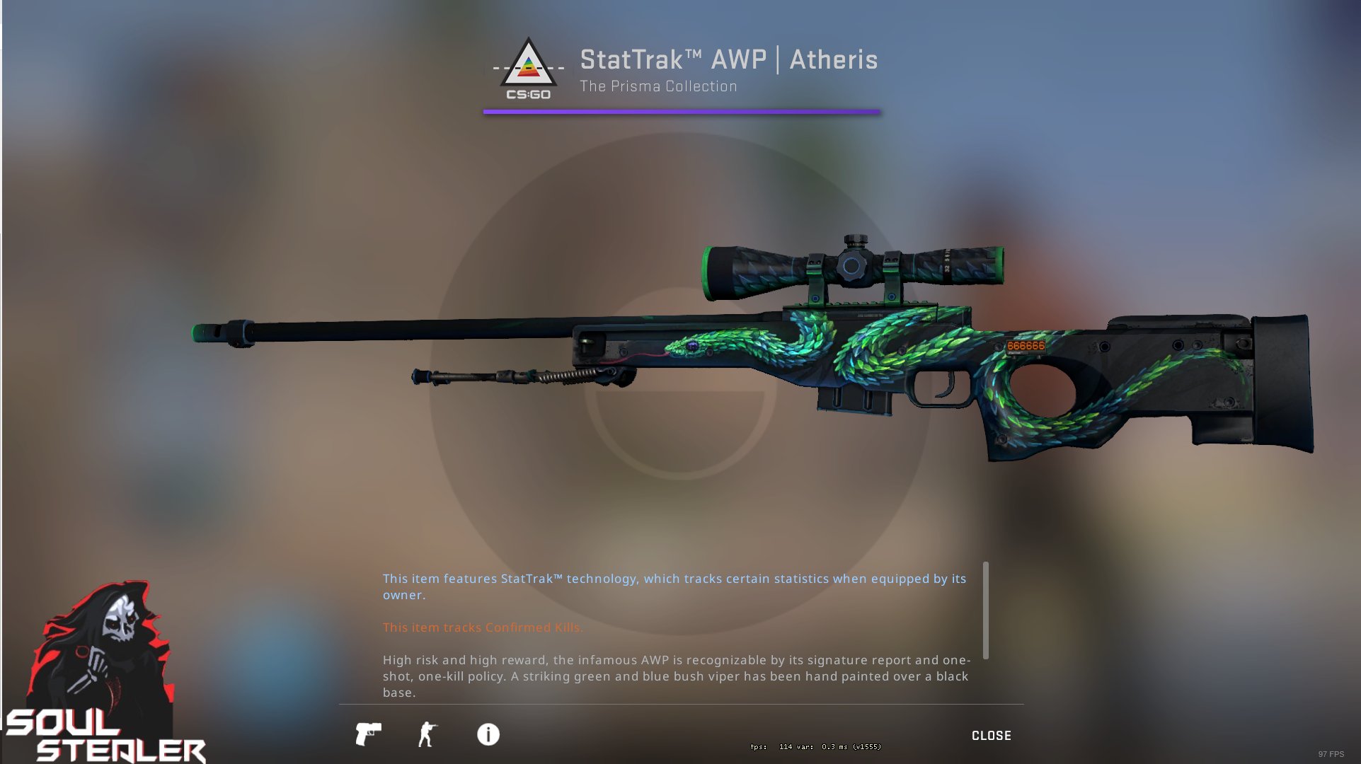 Price Check my AWP Atheris with Team Spirit (Holo)