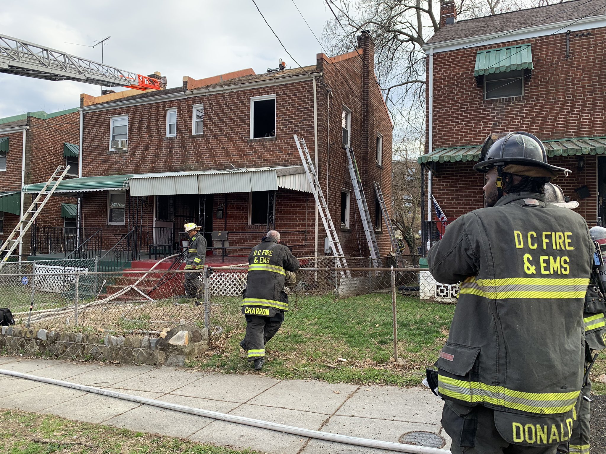 DC Fire and EMS on Twitter "Update Working Fire 4500 block Dix St NE