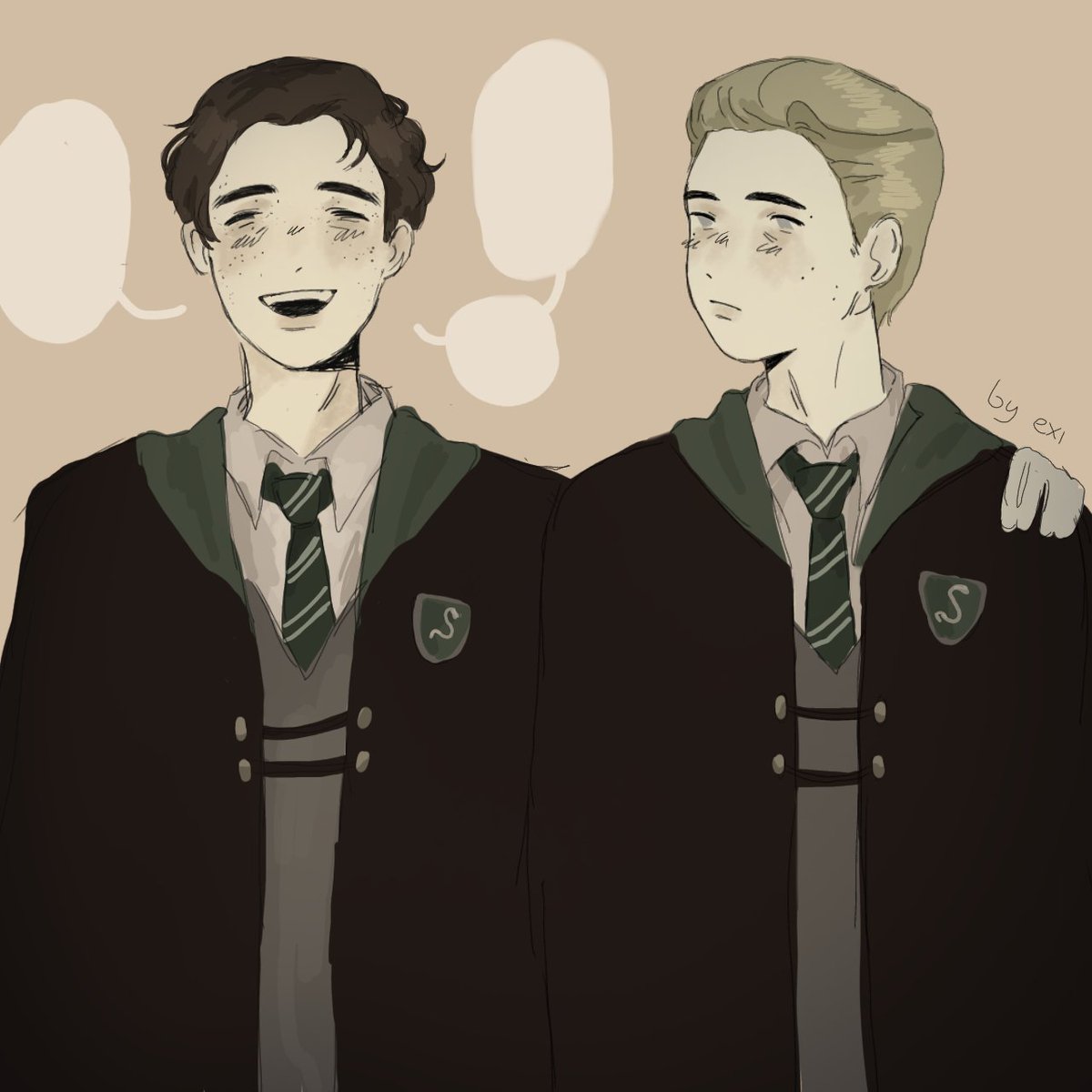 euxxiuu's tweet photo. hogwarts legacy sketches 🐶

#hogwartslegacy #sebastiansallow #ominis https://t.co/lSArPGqHIt