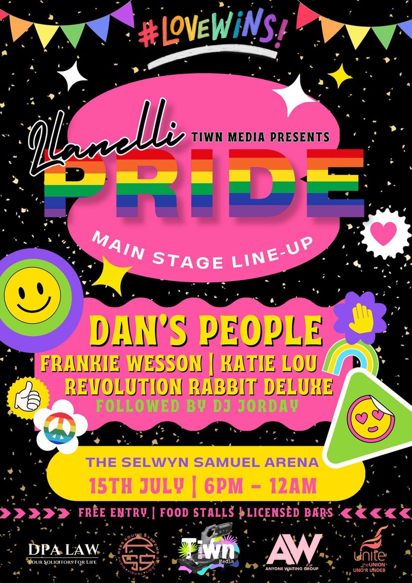revrabbitdeluxe's tweet photo. We are looking forward to playing at #llanellipride 15 July! https://t.co/vG9UfxSvGn