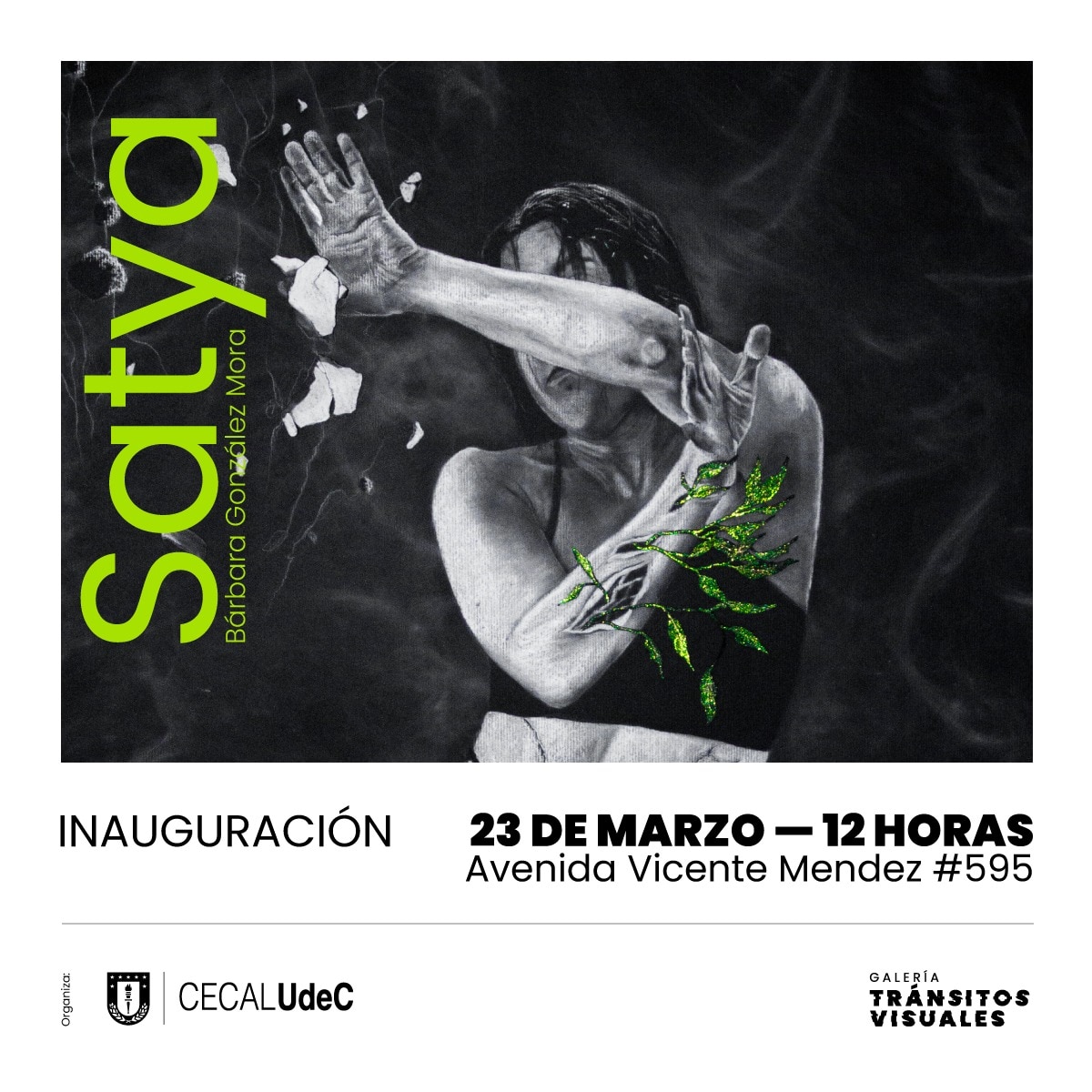 CECAL UdeC (@cecaludec) on Twitter photo #ComunidadUdeCChillán: Mañana tod@s invitad@s a la inauguración de "Satya", de la artista local Bárbara González, en la Galería Tránsitos Visuales de nuestro Campus <a href="/UdecChillan/">UdeC Chillán</a> a las 12 horas 🙌🏽 #ComunidadUdeCChillán: Mañana tod@s invitad@s a la inauguración de "Satya", de la artista local Bárbara González, en la Galería Tránsitos Visuales de nuestro Campus <a href="/UdecChillan/">UdeC Chillán</a> a las 12 horas 🙌🏽