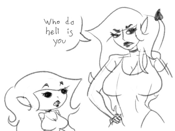 CableBox64's tweet photo. Somnelle meets Smolnelle... and she's not impressed
#CB64art https://t.co/G6cAyC6opu