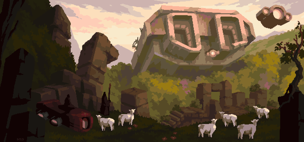 A couple of pieces from last year which I haven't shared yet.
#pixelart #ドット絵