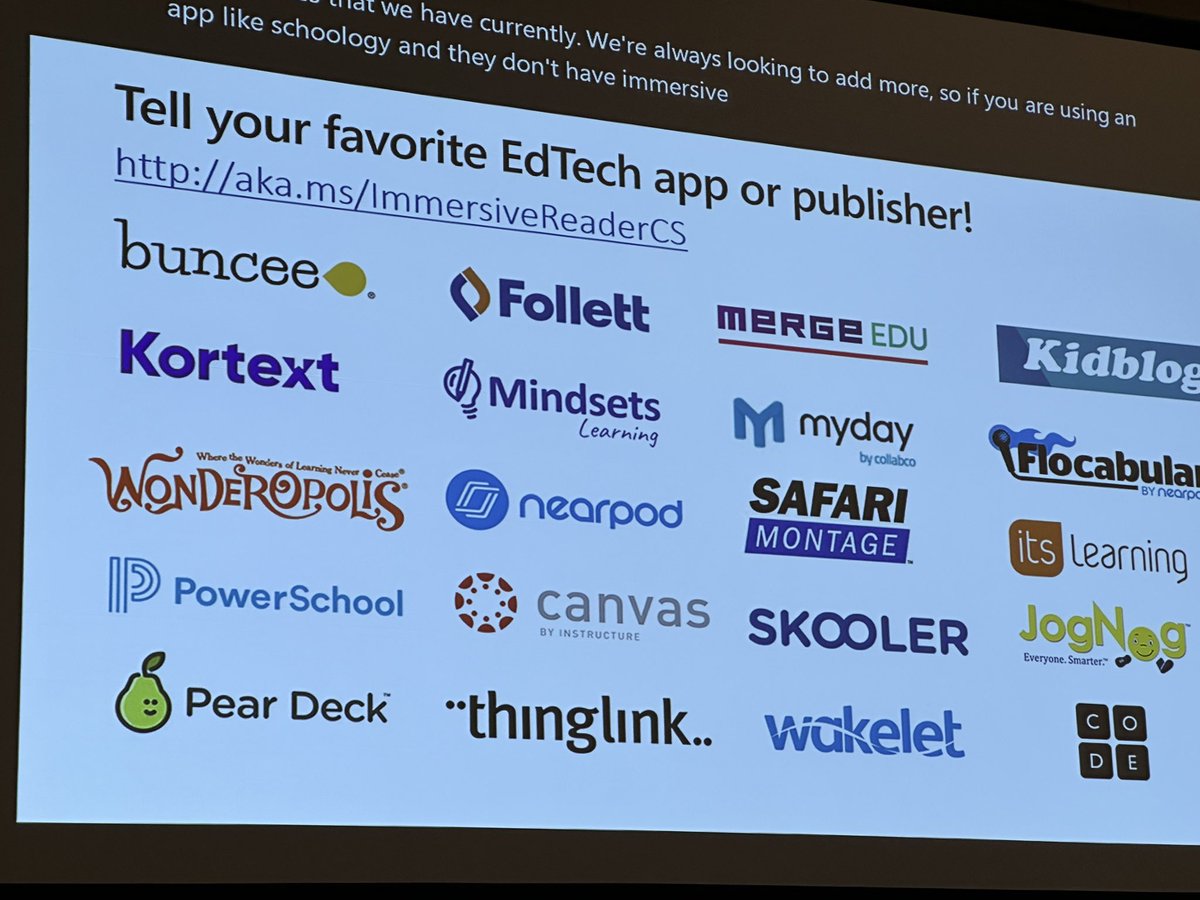 <a href="/rachelmberger/">Rachel Berger</a> did an awesome job <a href="/Microsoft/">Microsoft</a> showing the suite of resources to fulfill the mission “accessible for everyone on the 🌎”#TESOL2023