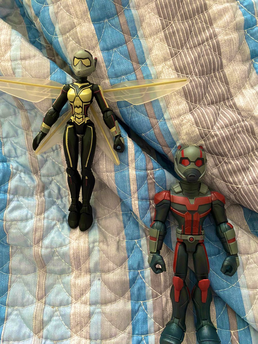 marvelfan5595's tweet photo. Really cool Disney Toybox figures of Ant-Man and The Wasp I got from eBay! Missed out on getting these when Ant-Man and The Wasp (2018) came out in theaters. #AntManandtheWasp #DisneyToyBox https://t.co/W1wYAQYWAJ