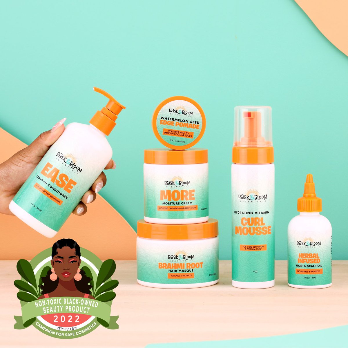 BCPPartners's tweet photo. This #WCW, meet Candera Thompson, mom-of-three and founder of @BaskAndBloomEss! 👩🏾‍🦱🧴 After experiencing severe postpartum thinning and breakage of her hair, Candera launched her own non-toxic Black beauty brand.🎉 Read her story 👉🏾 https://t.co/y6mwEkZCTD #WCW #WHM2023 #SHEEO https://t.co/Kir2PLK5hI