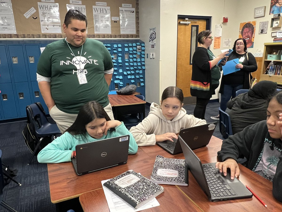 MsPadillasWorld's tweet photo. It’s always a good day when we get a visit from @StaceyBurchHEB and  #Innovate @hebisd 😄 Students showed their knowledge of plot elements by creating a @Pixton plot diagram over the text we read this week! #ParrotPride #6thgrade #ELA #STEM #CSforAll @HEBISDpeople @LieslJames https://t.co/6fUcHs1DVi