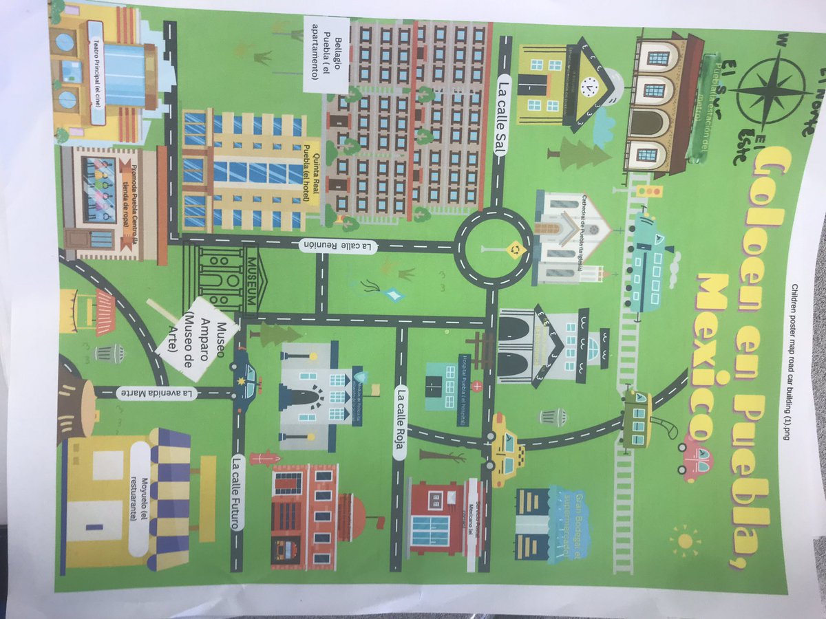 Spanish 2 map and pamphlet project presentations today!