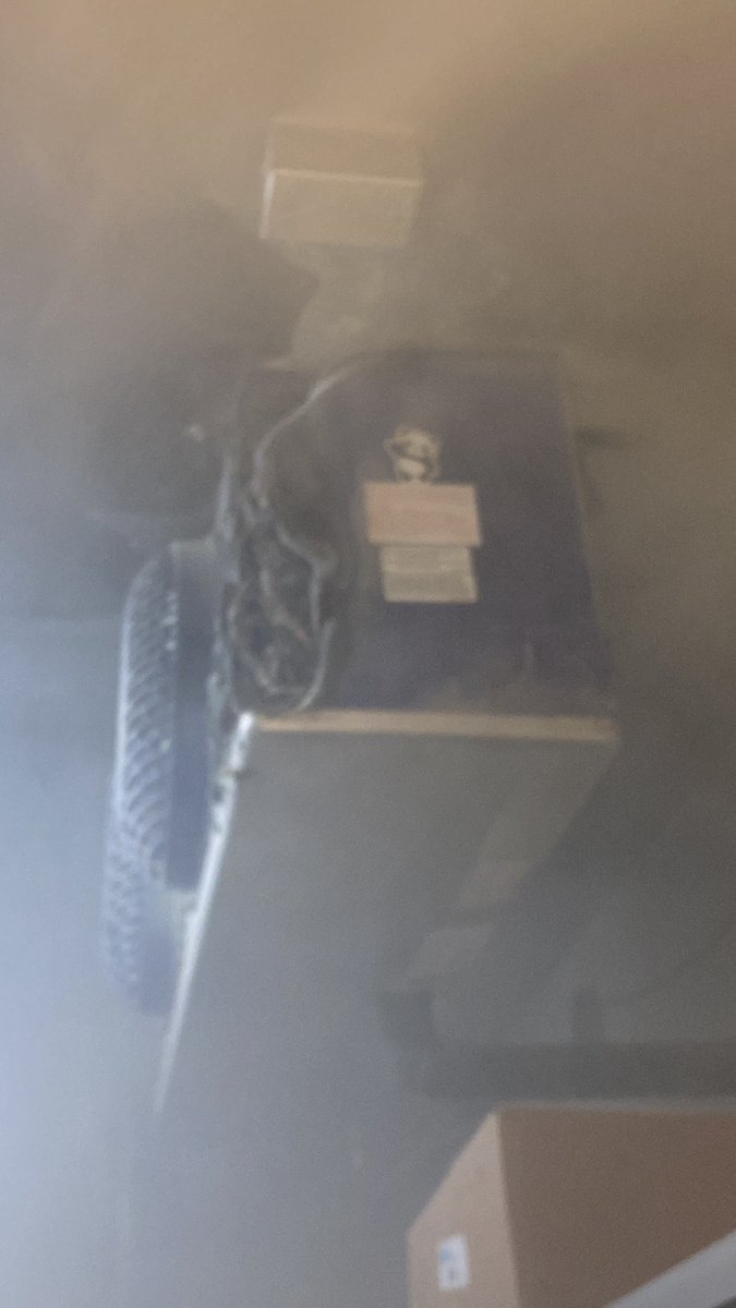 abutton97's tweet image. When the walk in catches 🔥 at work and your @DonnieWahlberg @BlueBloods_CBS cut out you bought In 2020is ruined 🥲 and covered in remnants of fire extinguisher In my office. Time to get a new one!