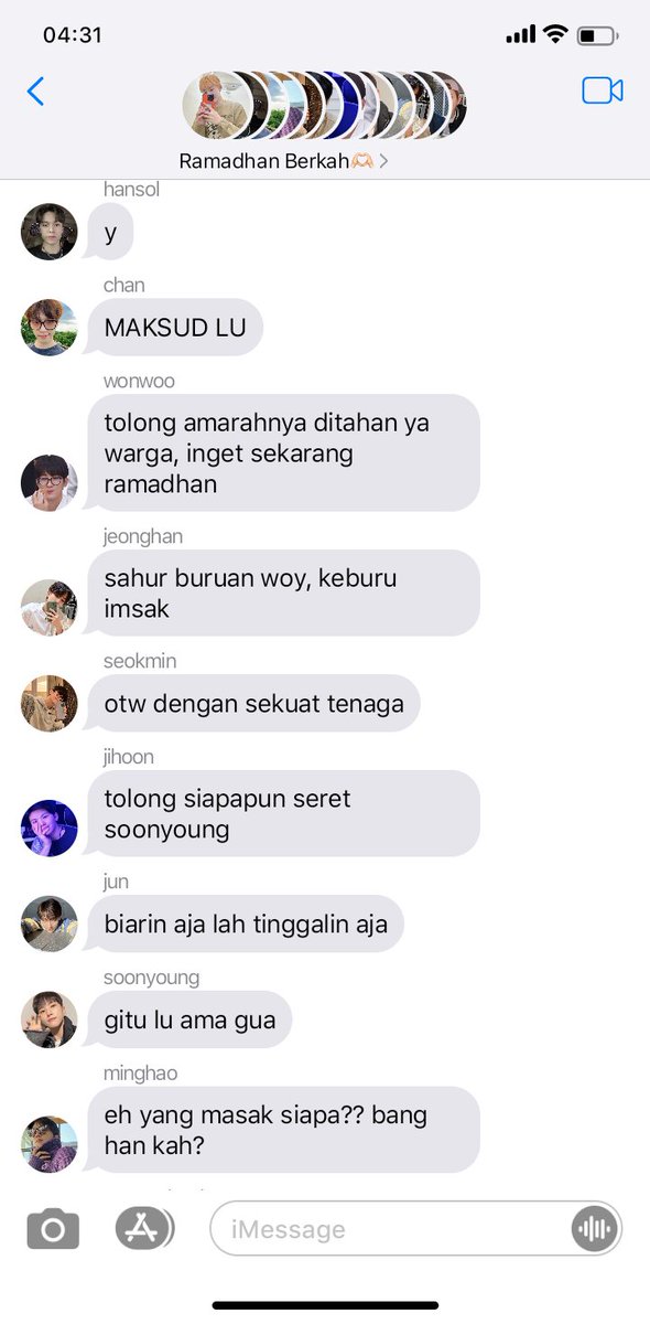 kyeomisol's tweet photo. — sahur pertama.

seventeen as anak kost pas ramadhan. https://t.co/giNUIu9SvX