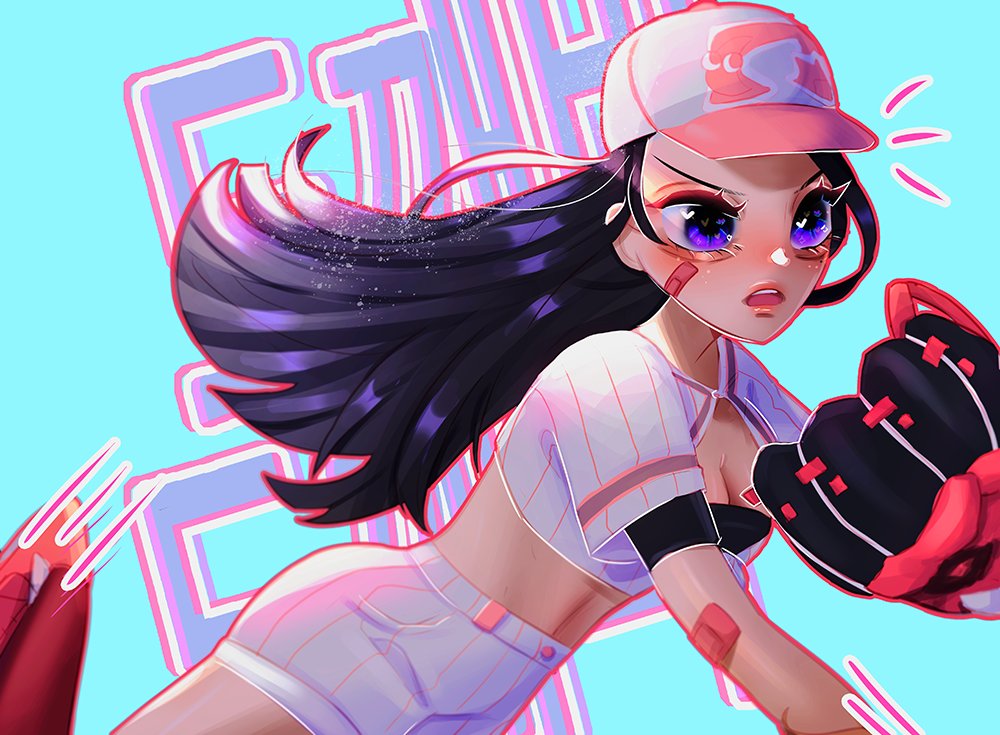 dandeydraws's tweet photo. i'm so happy i got her! ⚾️‼️

#dislytefanart #Dislyte https://t.co/Ba5wX9NJen