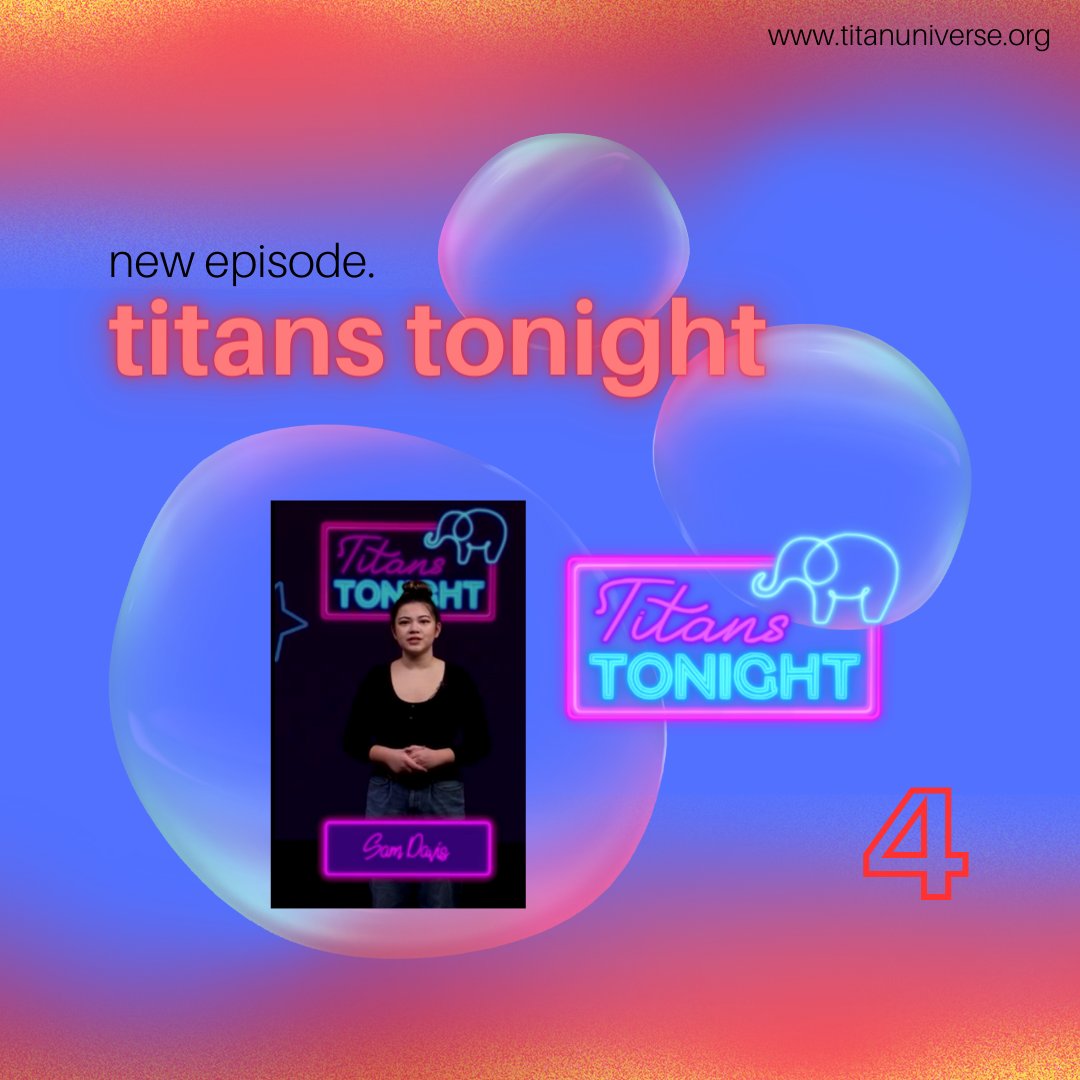 Titans Tonight is up on the Titan Universe website! Make sure to check it would through the link in the bio!