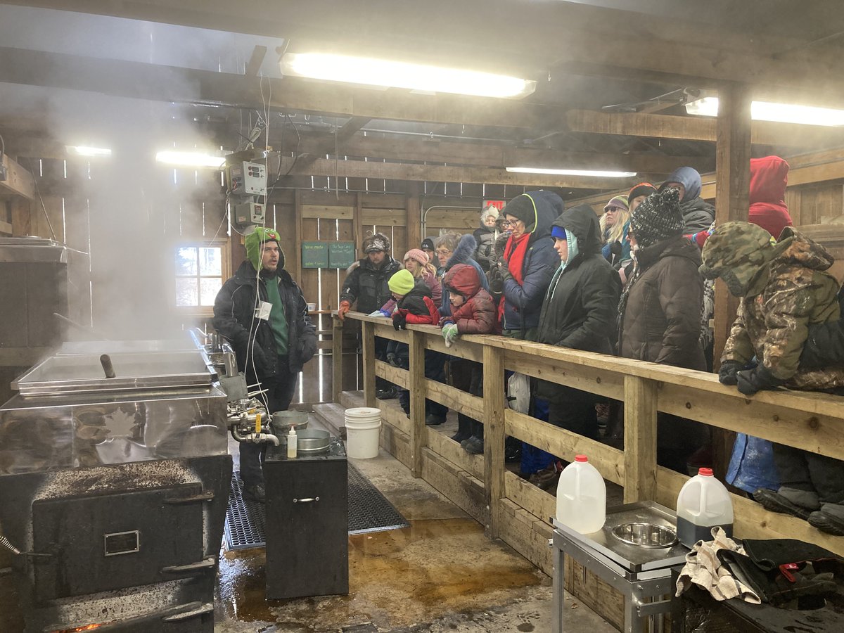 St. Joseph Co Parks on Twitter "Our Sugar Camp Days volunteers are the