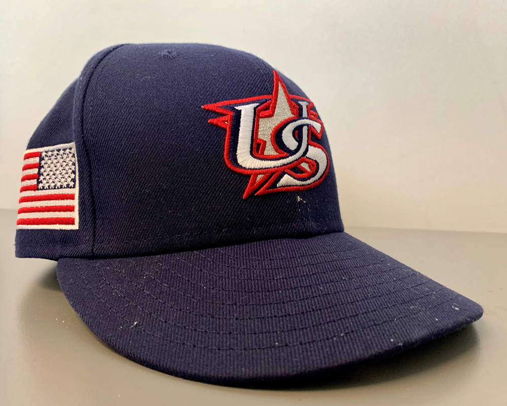 baseballhall's tweet photo. Thank you @UncleCharlie50 for donating your Team USA cap worn throughout the @WBCBaseball to the Hall of Fame! The @Cardinals ace won two games and posted a 2.25 ERA while pitching for his country. https://t.co/aIKtWy0ooQ