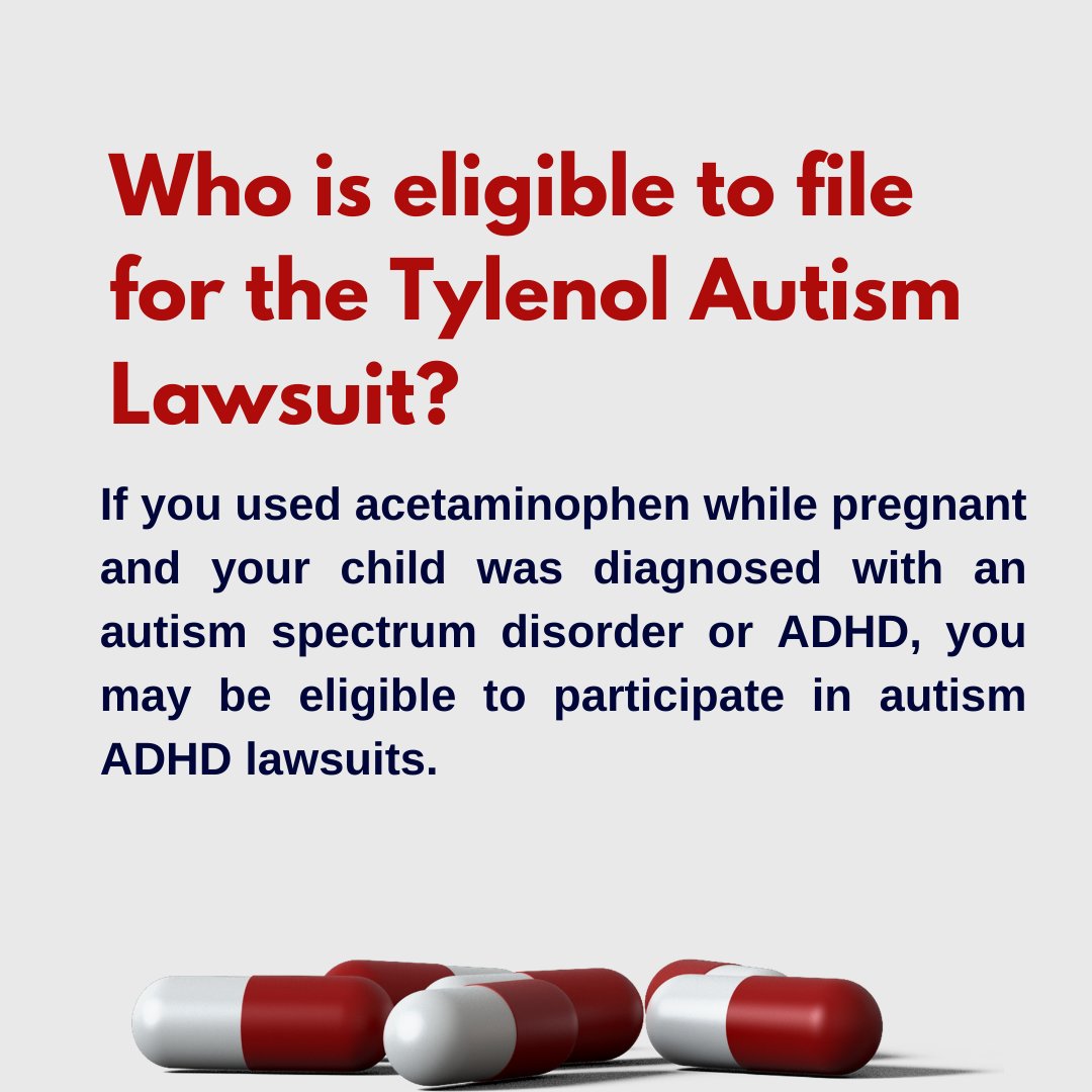 Research now shows that taking acetaminophen products like Tylenol during pregnancy can result in childhood neurodevelopmental disorders, namely Autism and ADHD. Click the link below to see if you are eligible to file for the Tylenol Autism Lawsuit. ow.ly/Kykz50MLcov